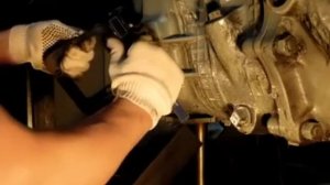 Установка коробки отбора мощности