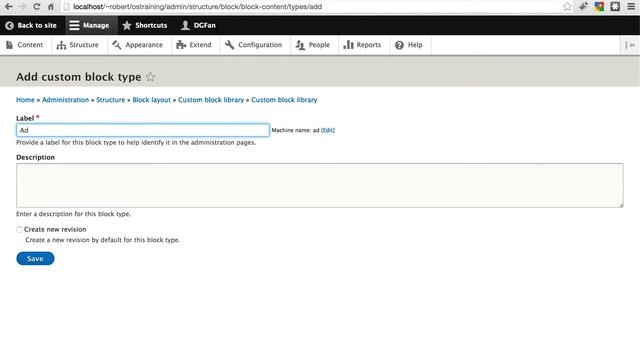 Build Your First Drupal 8 Site, Lesson 8: Blocks смотреть онлайн
