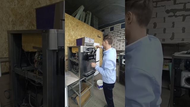 Инструкция как мыть китайский фризер для мягкого мороженого. Freezer Ice Cream