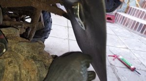 Нештатные брызговики на квадроцикл cfmoto