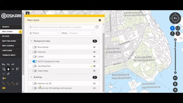 3D possibilities in Oskari смотреть онлайн