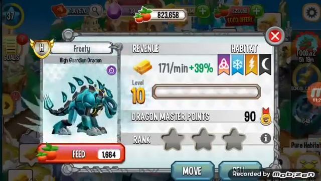 Dragon City #7 High Guar Dian Dragon !!!