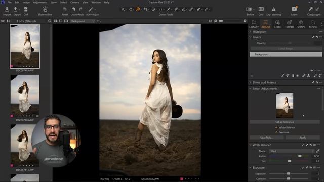 Capture One 23 NEW Portrait Editing Features Tutorial смотреть онлайн