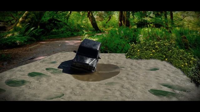 Blender 3d car driving liquid simulation смотреть онлайн