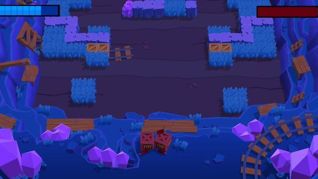 Brawl Stars (Бравл Старс) - Захват кристаллов с Джеки, 8-БИТ и Кольт против 8-БИТ, Карла и Булла смотреть онлайн