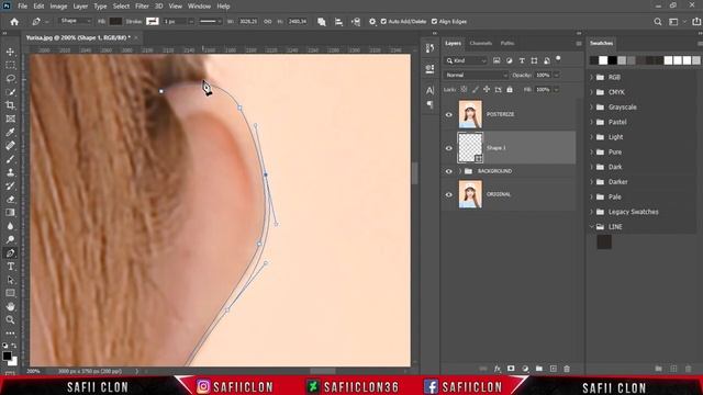[ Photoshop Tutorial ] PLATELET ANONE ANONE Vexel Art - Part 1 LINEART смотреть онлайн