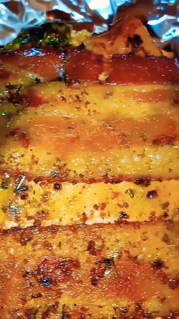 Stuffed Chicken With Spinach & Cheese Wrapped With Bacon For Dinner#foodies#shorts