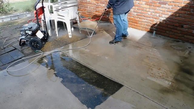 power washing transformation - dirty to clean oddly satisfying - pressure washing before and after смотреть онлайн