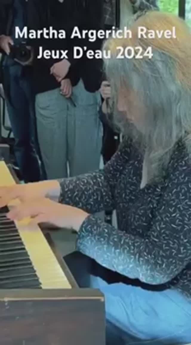 Марта Аргерих Равель Игра воды 2024 смотреть онлайн