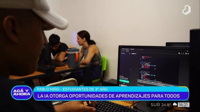 #ACAYAHORA: el ITEC N° 3 de Garupá suma IA a la enseñanza смотреть онлайн