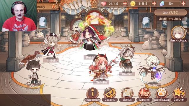 Ура! Я получил пончика→Food Fantasy смотреть онлайн