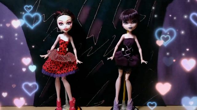 DIN DON DAN | doll dance challenge for @CattysStudio888 @airacat6965 | stop motion Monster High💗 смотреть онлайн