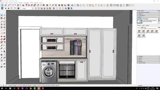 Solução Rápida para faces invertidas no SketchUp! смотреть онлайн