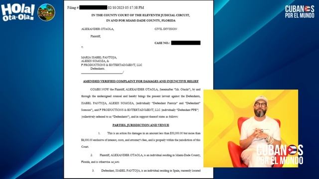 Otaola demanda a cantante española, Isabel Pantoja, en Miami por incumplimiento de contrato смотреть онлайн