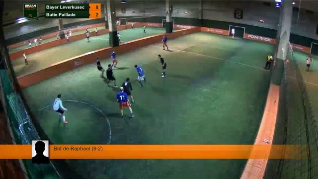 But de Raphael (8-2) - Bayer Leverkusec Vs Butte Paillade - 19/11/14 21:00 - Puteaux Urban Football смотреть онлайн
