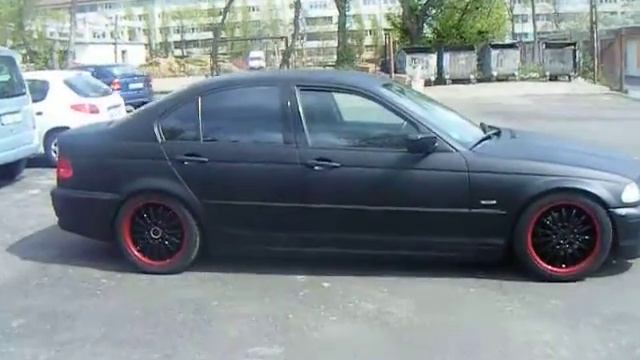 bmw e46 vinyl matte rim смотреть онлайн