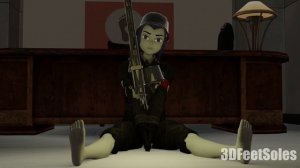 Raven Feet Teen Titans Raven Feet German Uniform Feet Trample Soles POV [3DFeetSoles]