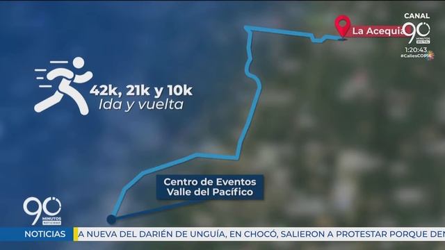 Primera maratón del Valle: 7 mil atletas inscritos para los 42K y 21K смотреть онлайн