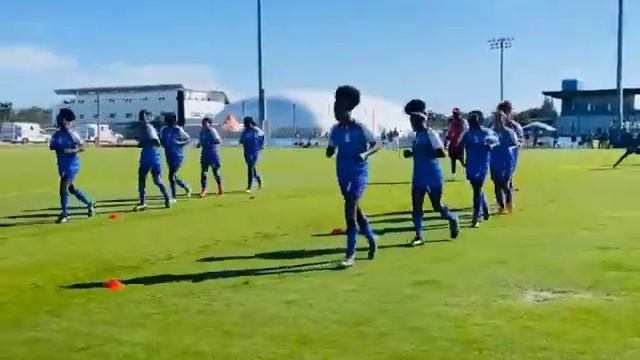 U17 Female Football National Team Loses to Curacao смотреть онлайн