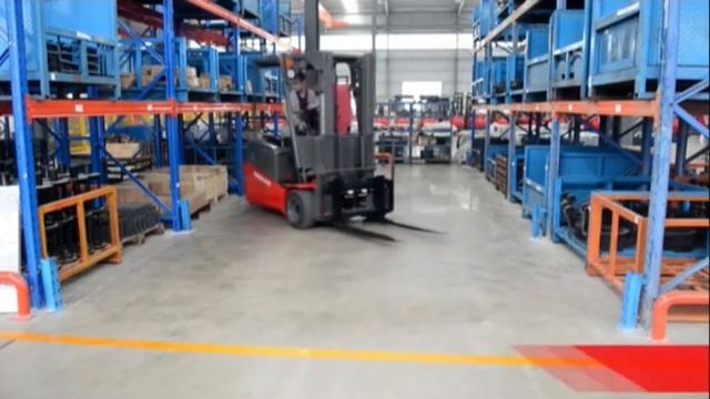 3-ехопорный электропогрузчик Mima смотреть онлайн