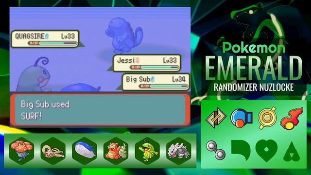 EMERALD RANDOMIZER NUZLOCKE EP19 - SID joins the squad! Its time to grind! смотреть онлайн