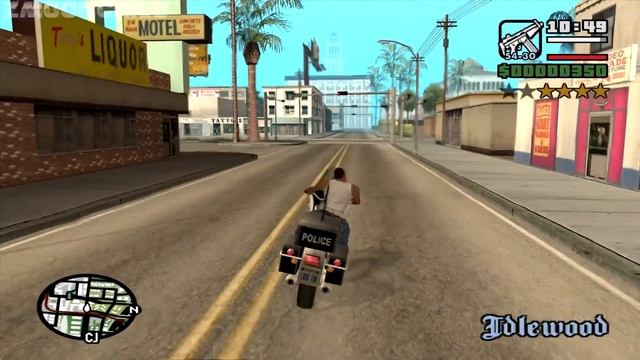 GTA San Andreas - How to get the Enforcer at the very beginning of the game смотреть онлайн