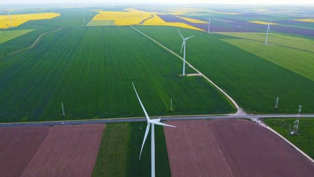 DJI Mini 2 | Turbine Eoliene, Dorobanțu - Gălbiori (jud. Constanța, Mai 2022)