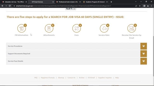 How To Apply For UAE Job Seeker Visa | Apply Online | Complete Step-by-Step Guide смотреть онлайн