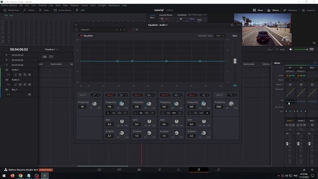 How To MUFFLE AUDIO in Davinci Resolve 18.6 | How to create an underwater sound effect in Davinci смотреть онлайн