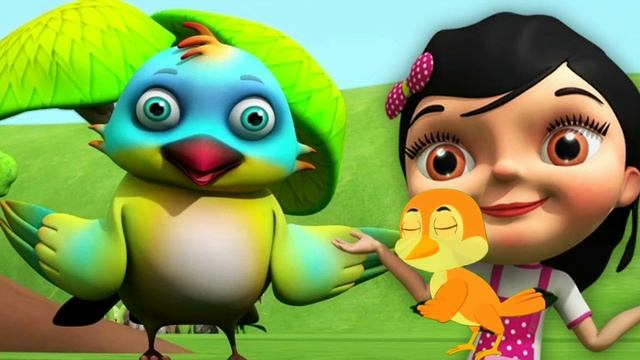 chidiya Rani+ main hoon tim tim karta Tara l hindi baalgeet l chiki chukli kids club l смотреть онлайн