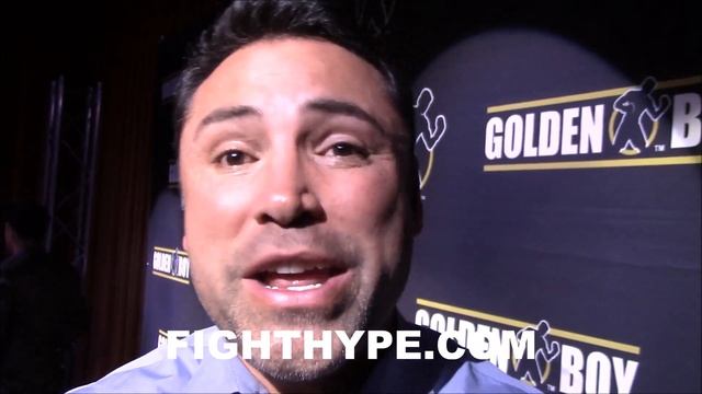 OSCAR DE LA HOYA EXPLAINS WHY THEY ARE "NOT IN THE LEO SANTA CRUZ BUSINESS ANYMORE" смотреть онлайн