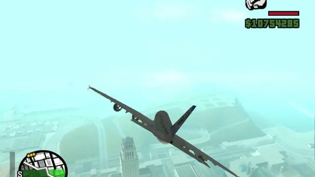 Gta San Mod-Iron Maiden Plane смотреть онлайн