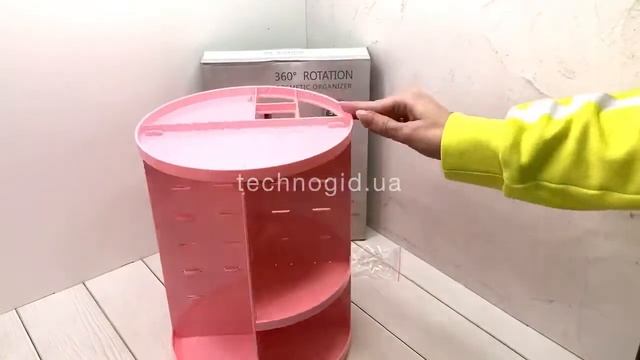 Удобный Вместительный Красивый Органайзер Для Косметики 360°ROTATION COSMETIC смотреть онлайн