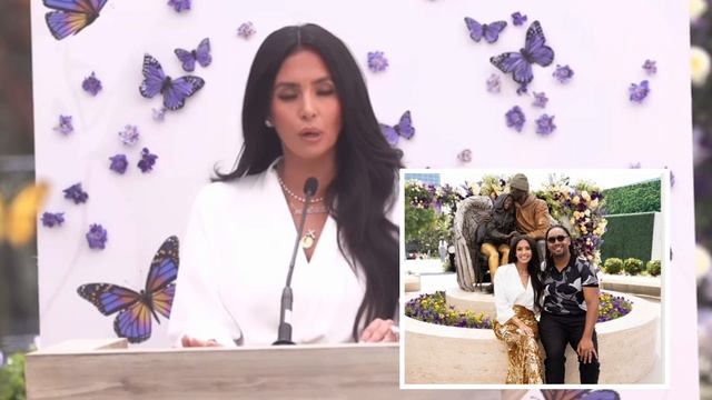 Vanessa Bryant Emotional Speech At Lakers Unveil New Statue Of Kobe And Gigi Bryant смотреть онлайн