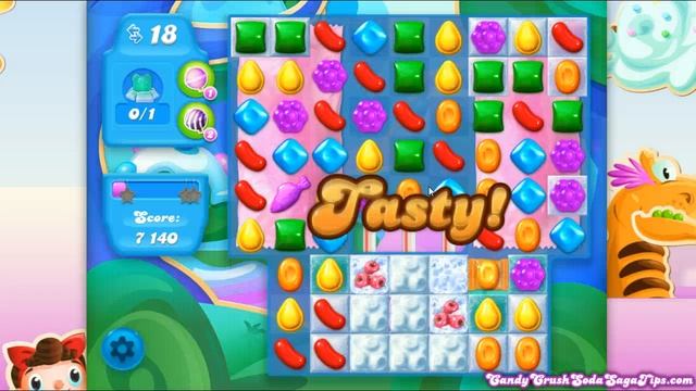 Candy Crush Soda Saga Level 235 NEW 1 Bear смотреть онлайн