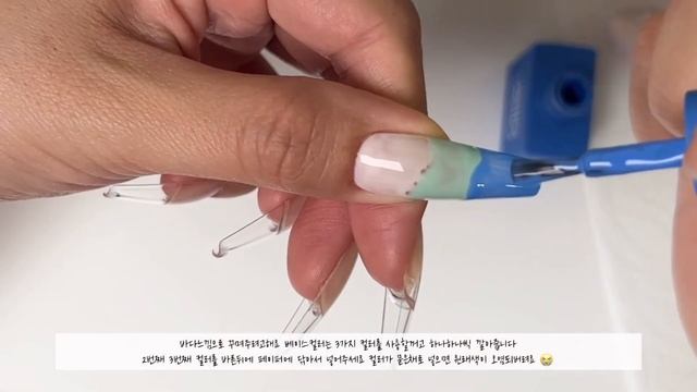 [Sub]젤로젤로 쥬네일 셀프네일! / Beach nails / 쥬네일 x 젤로젤로 콜라보 / selfnail / ASMR смотреть онлайн