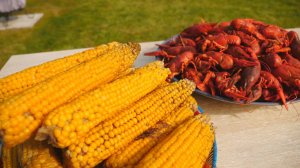 Раки против кукурузы в казане. Заморозка раков на зиму