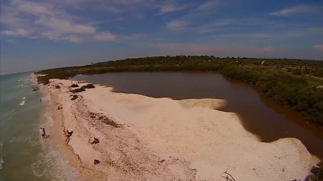 Beach FPV - Honeymoon Island Florida - AQ600 Quadcopter смотреть онлайн