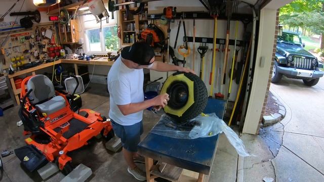 Spraying Tractor Rims Matte Black #LoveIt #DIY 👀🔥😍 смотреть онлайн