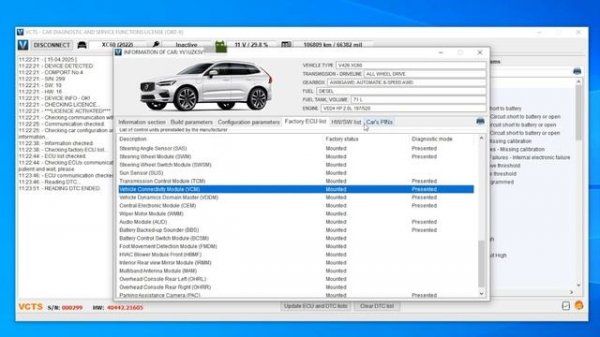 Диагностика Вольво 2016+