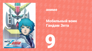 Мобильный воин Гандам Зета 9 серия (аниме-сериал, 1985)