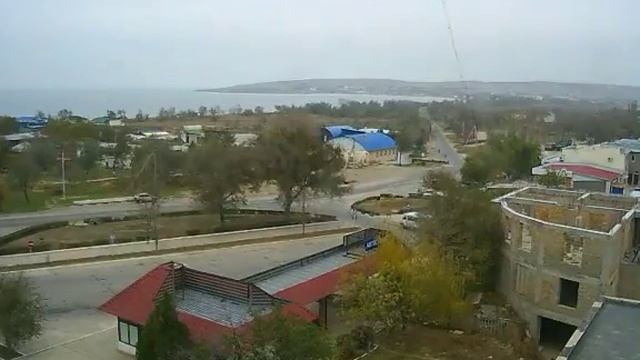 Перекрёсток в Щёлкино, 19.11.2012 - time-lapse с камеры 2 смотреть онлайн