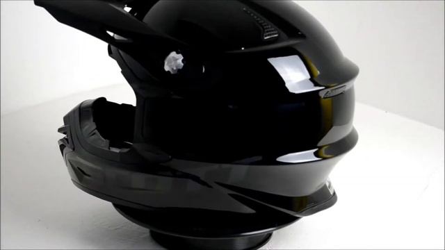 Scott 350 Black Grey Helmet - 360° Video смотреть онлайн