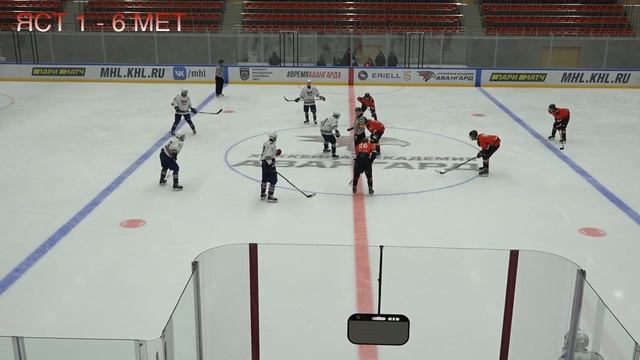 Первенство ЮХЛ " Ястребы" - " Металлург " смотреть онлайн
