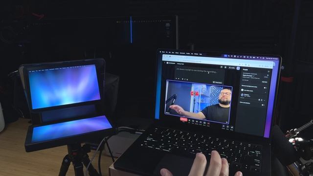 Your Eyes Always On Camera with Elgato Prompter + Riverside смотреть онлайн