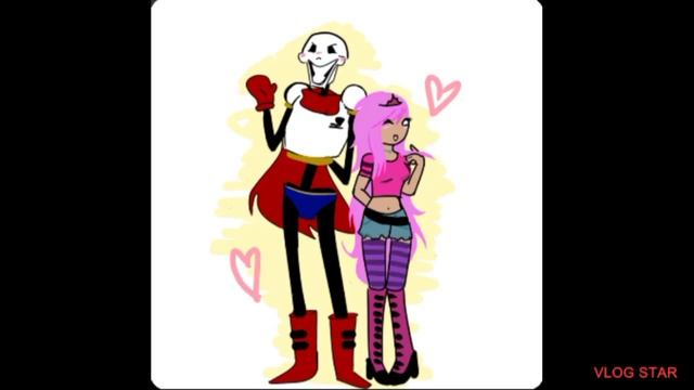 The Skeleton Prince Papyrus x The Human Princess Glamrose (Papyrus x Princess Glamrose) смотреть онлайн