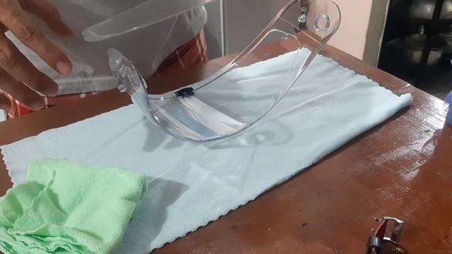 HJC C70 PinLock Installation