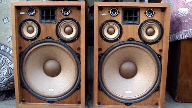 How work sound Vintage CS-99 PIONEER speakers 5 way 6 drivers GOOD смотреть онлайн