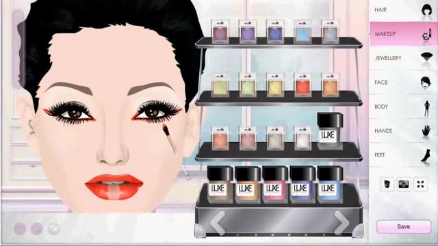 #6 - Stardoll - Geisha Makeup Tutorial смотреть онлайн