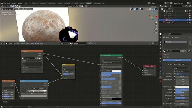 Texture Painting in Blender, part 4 - Painting intro смотреть онлайн